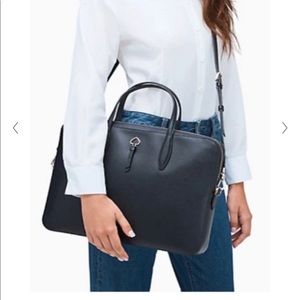 Kate Spade Adel Leather Laptop Bag